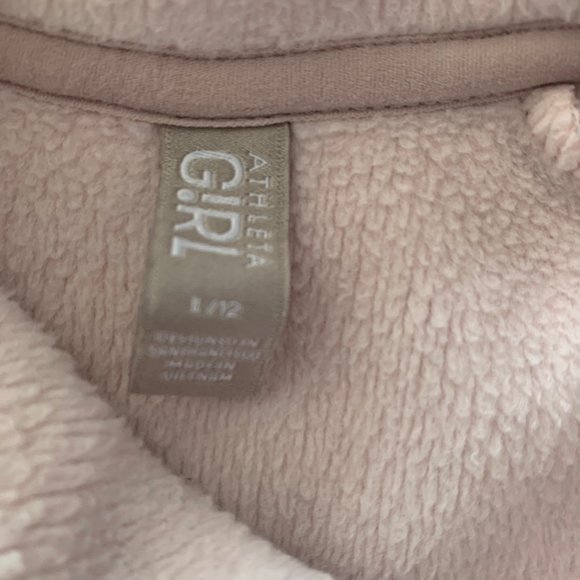 Athleta Girl Zip Sweatshirt Size L - Picture 2 of 2